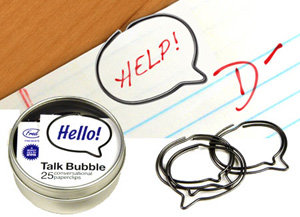 Talk Bubble Clips