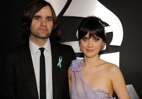 Zooey Deschanel and Ben Gibbard