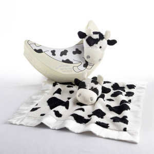 “the Cow Jumped over the Moon" Lovie Gift Set