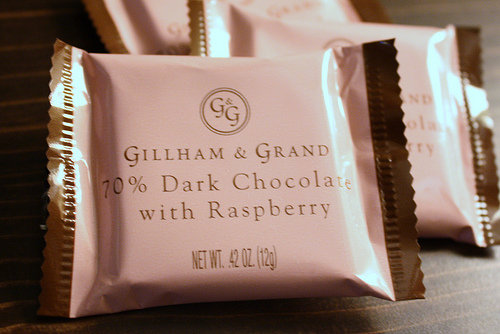 Gillham & Grand 70% Dark Chocolate with Raspberry