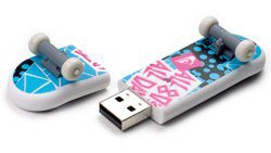 Quiksilver 2GB All 80's SkateDrive USB Flash Drive