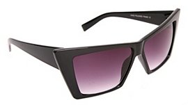 Hot Topic Geometric Cat-eye Sunglasses