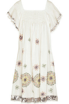 Antik Batik Embroidered Dress