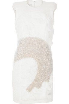 Eun Jeong Embellished Silk Dress