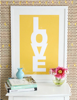 LOVE CANDY LEMON Poster