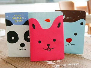 Animal Face Passport Covers