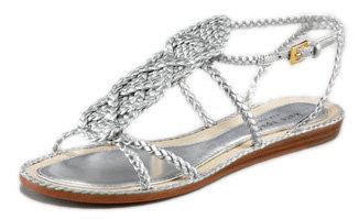 Kate Spade “Ines” Woven Sandal