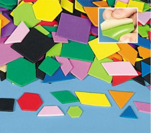 Large Geometric Self-Adhesive Foam Shapes