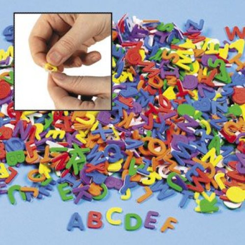 Self-Adhesive Foam Letters