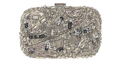 Karen Miller Diamante Box Bag