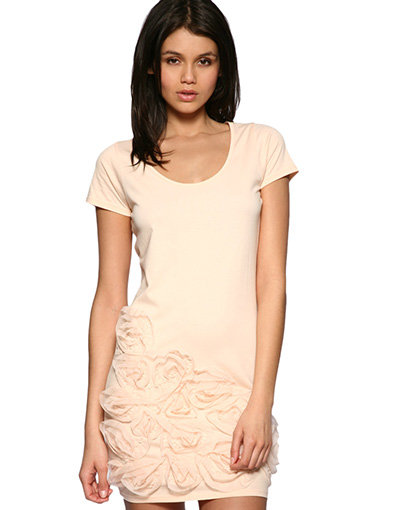 ASOS Mesh Rose Dress