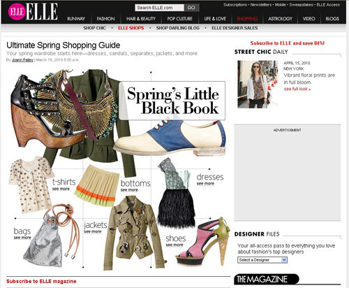 Spring 2010 Fashion Ultimate Guide