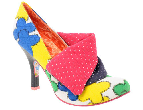 Irregular Choice Flick Flack Heeled Shoe