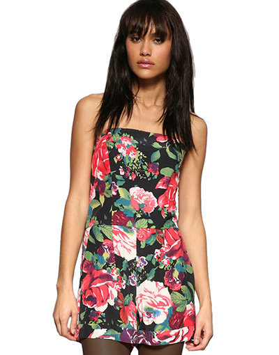 ASOS Floral Playsuit