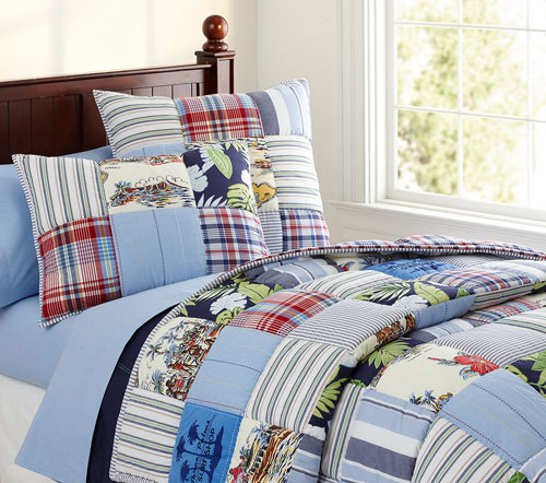 Pottery Barn Kids Key West Quilted Bedding