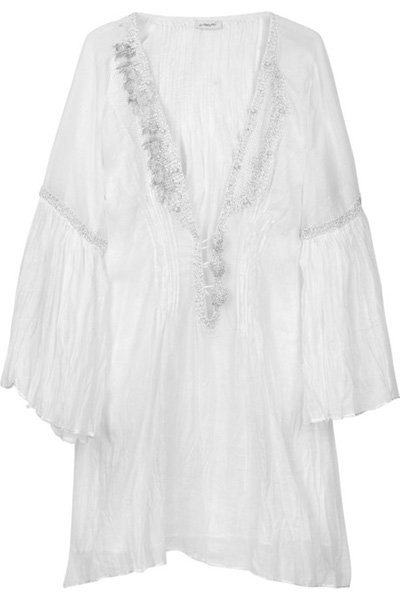 Emamo Embellished Cotton Kaftan