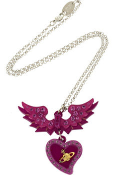 Vivienne Westwood Winged Heart Valentine Pendant