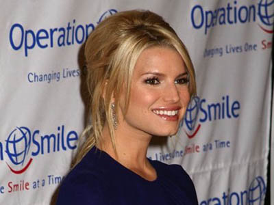 Jessica Simpson for Operation Smile