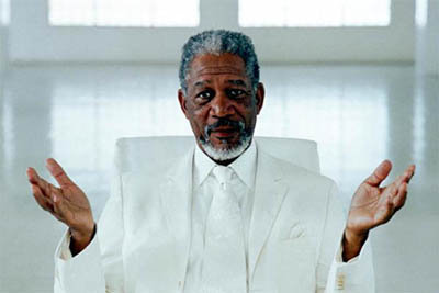 Morgan Freeman for the American Red Cross