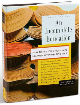 “an Incomplete Education” by Judy Jones and William Wilson