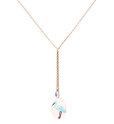 Les Nereides Swan Necklace