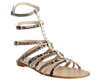 Alexandre Birman Natural Python Gladiators