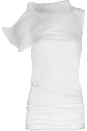 Rick Owens Asymmetric Drape Top