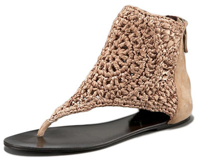 Elizabeth and James Crochet Thong Sandal