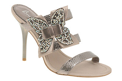 Bourne Lisa Butterfly Heeled Sandal