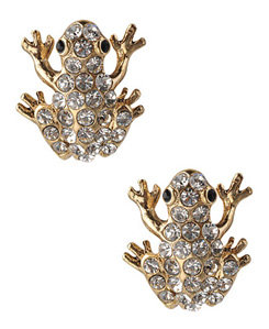 2. Forever 21 Flashy Frog Earrings