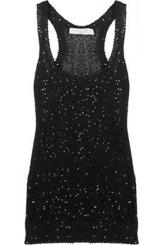 1. Stella McCartney Sequined Crochet Top