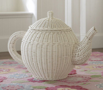 Pottery Barn Kids Tea Pot Basket