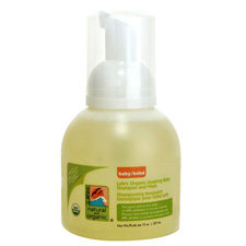 Lafe's Organic Baby Foaming Baby Shampoo & Wash