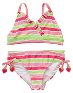 Crazy 8 Stripe Two-Piece Swimsuit