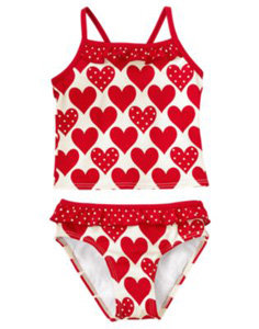 Gymboree Heart Tankini