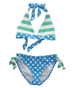 P.S. from Aeropostale Reversible Dot Stripe Set