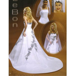 Lebon Bridal Couture White/Black