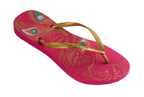 Havaianas Peacock Flip Flops