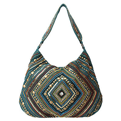 Nine West Tikabead Canvas Hobo