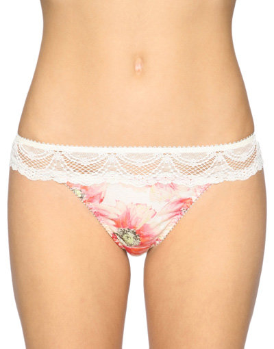 Lejaby Lila Poppy Print Tanga