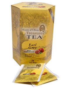 Mount of Olives Earl Grey with Pomegranate