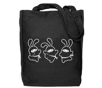 Ninja Bunnies Tote