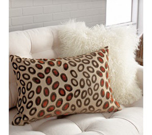 Crate & Barrel Cameroon Rectangular Pillow