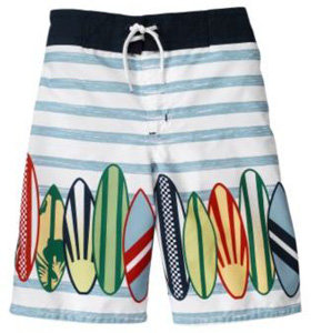 Gymboree Surfboard Swim Trunk