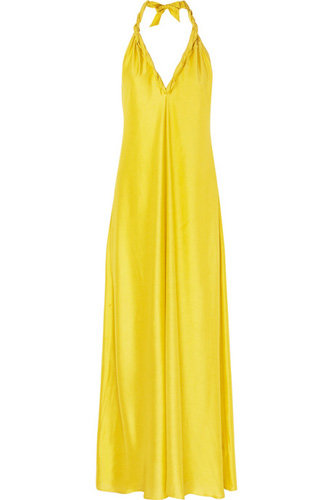 La Perla Riddhi Silk-Blend Maxi Dress