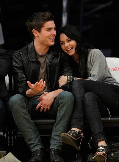 Zac Efron and Vanessa Hudgens