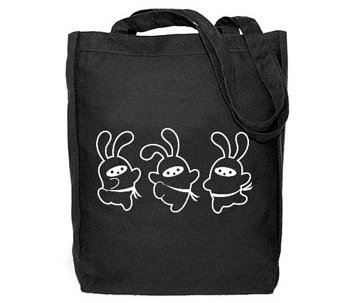 Ninja Bunnies Tote