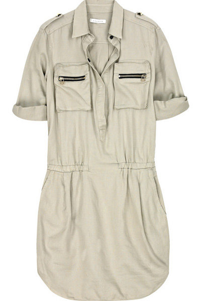 Sandro Riposte Mini Shirt Dress