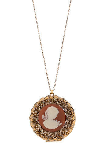 Wherefore Art Thou Cameo Necklace