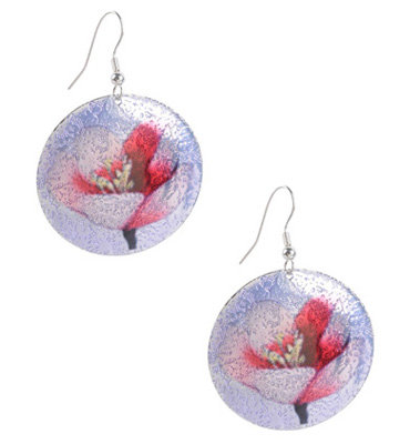 Forever 21 Floral Drop Earrings